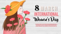 women's day, event, sale, party Blog Header template