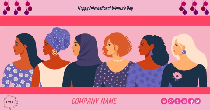 Women's Day, Women's Day Facebook Post Obraz udostępniany na Facebooku template