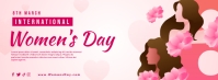 Women's Day Banner Layout Facebook-Cover template