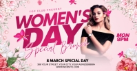 Women's day brunch Facebook Shared Image template
