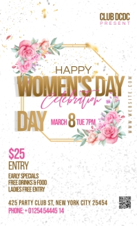 Women's Day Celebration US Legal template