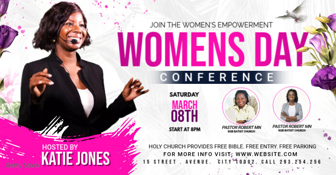 Copy of Women's Day church Conference | PosterMyWall