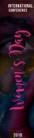 women's day conference banner template