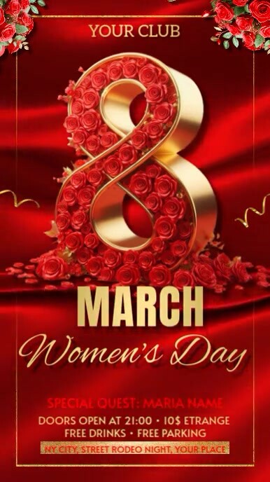 Women's Day Instagram Story template
