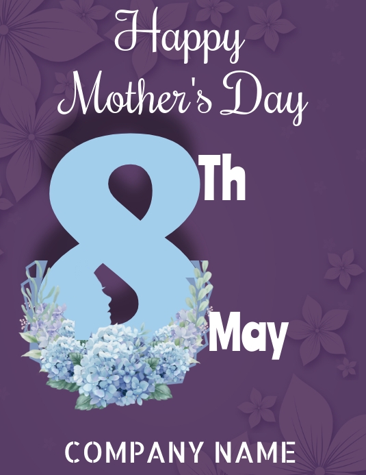 women's day Flyer (US Letter) template