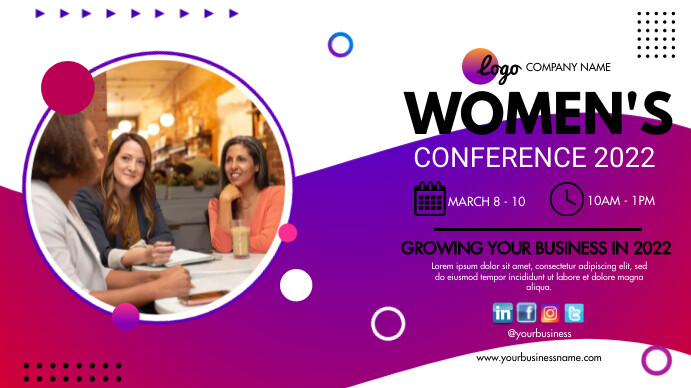 Women's Day Prezentacja (16:9) template