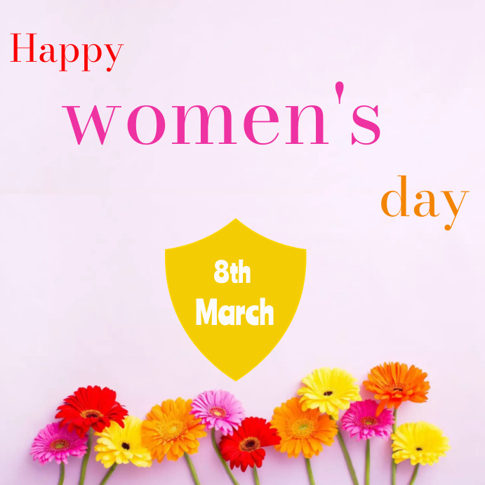 women's day Template PosterMyWall