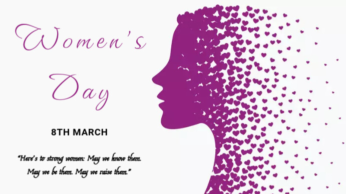 Women's day Ekran reklamowy (16:9) template