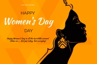 Women's day Label template
