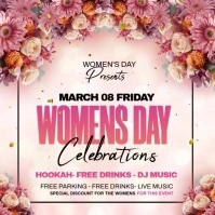 Women's day Instagram social media post template