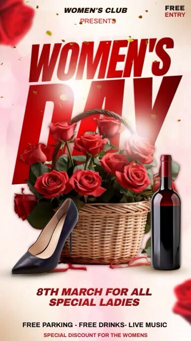 Women's day Instagram story template