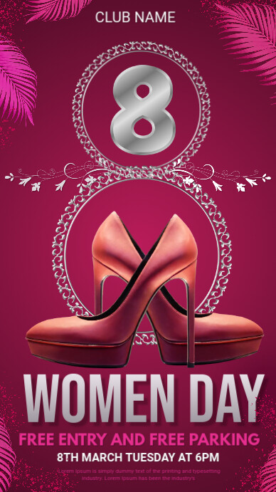 women's day Instagram story template