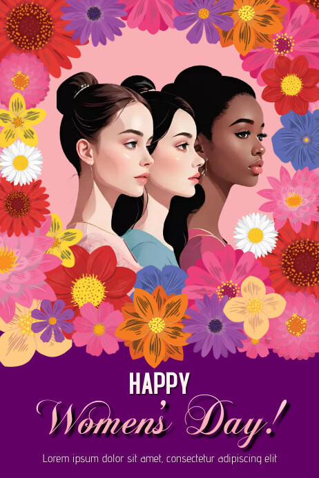 Women s Day Poster Ideas Template PosterMyWall women-s-day-poster-ideas-template-postermywall