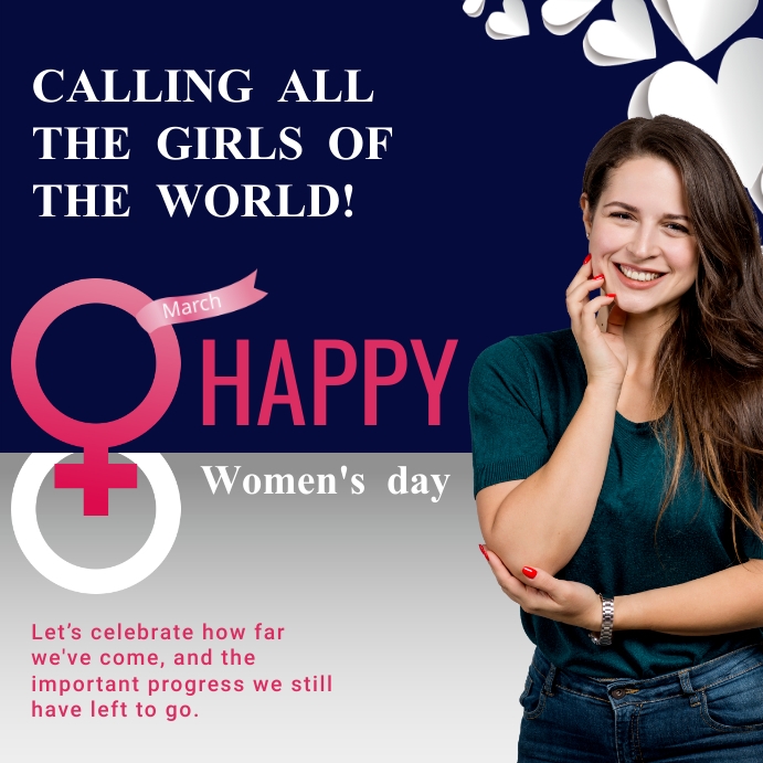 Women's Day Social Media Post template