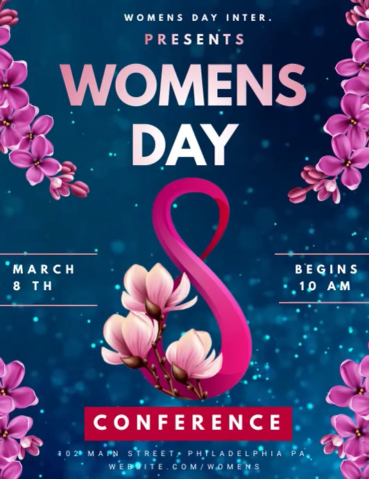Women's day Template PosterMyWall
