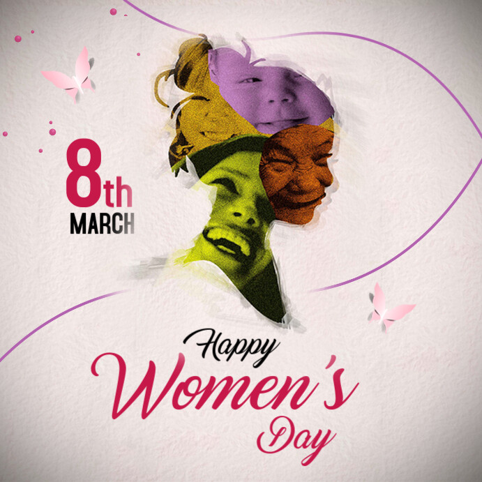 Women's Day Template Kwadrat (1:1)
