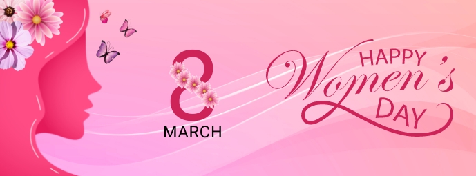 Women's Day Wishes Facebook Cover Photo template