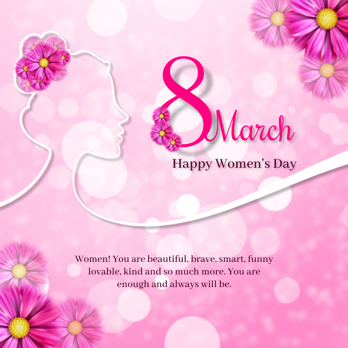 Women's Day Wishes Instagram post Template PosterMyWall