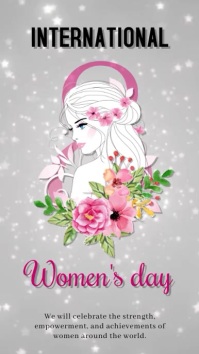 Women's Day Wishes Instagram story Instagram-Story template