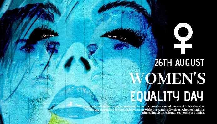 Women's equality day,event,women's day Nagłowek bloga template