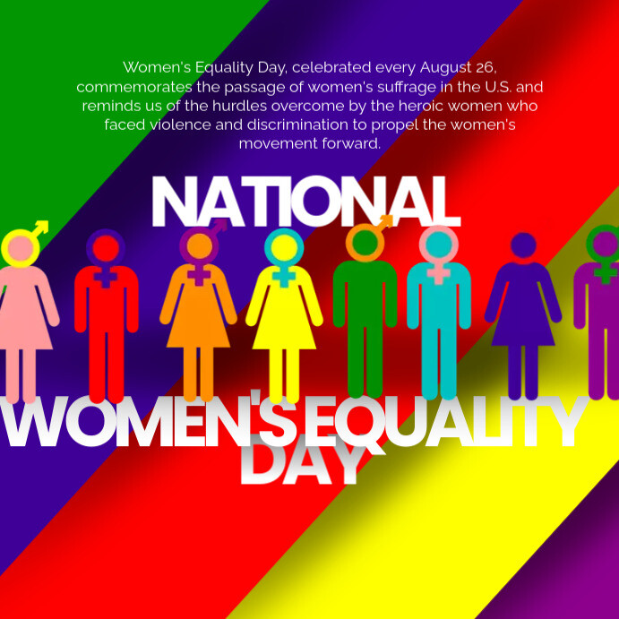 Women's Equality Day Template PosterMyWall