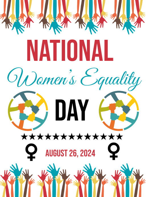 Copy of Women's Equality Day Flyer | PosterMyWall