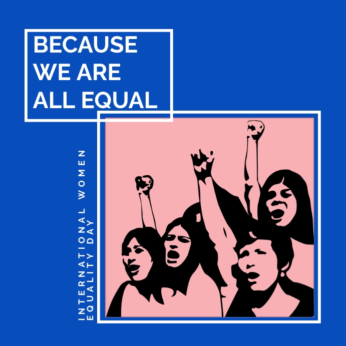 women's equality day Instagram post template | PosterMyWall