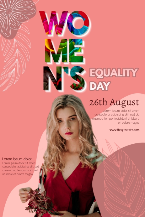 Women's Equality Day Template | PosterMyWall