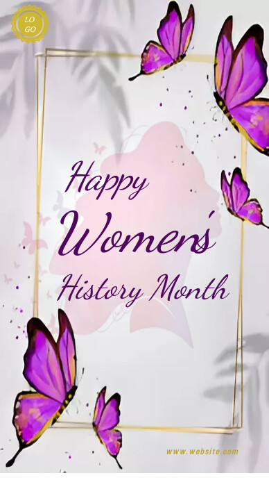 Women's History Month 1 template