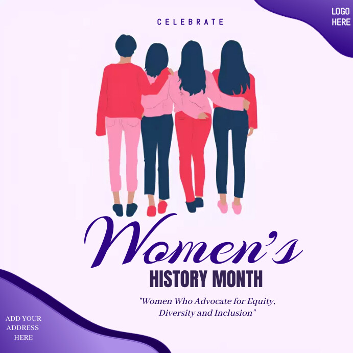 Copy of Women's history month Instagram post | PosterMyWall