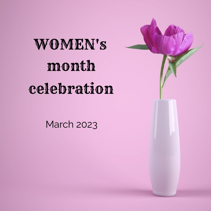 Women's month design Template | PosterMyWall