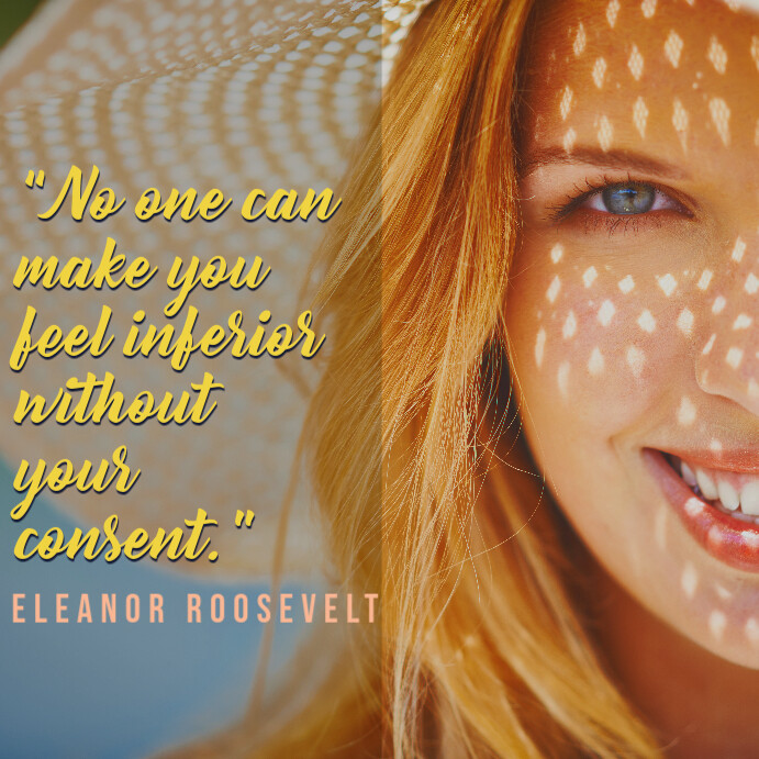 women's quote 2 Instagram Post template