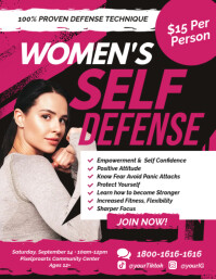 Self Defense ad Template | PosterMyWall