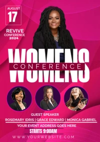Women conference (1) A4 template