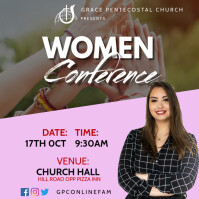 Women empowerment conference Template | PosterMyWall