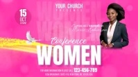 Women Conference Ekran reklamowy (16:9) template