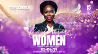 Women Conference Pantalla Digital (16:9) template