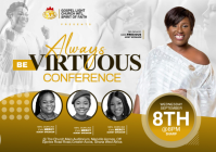 Women Conference Flyer A1 template