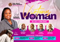 Women Conference Flyer A1 template