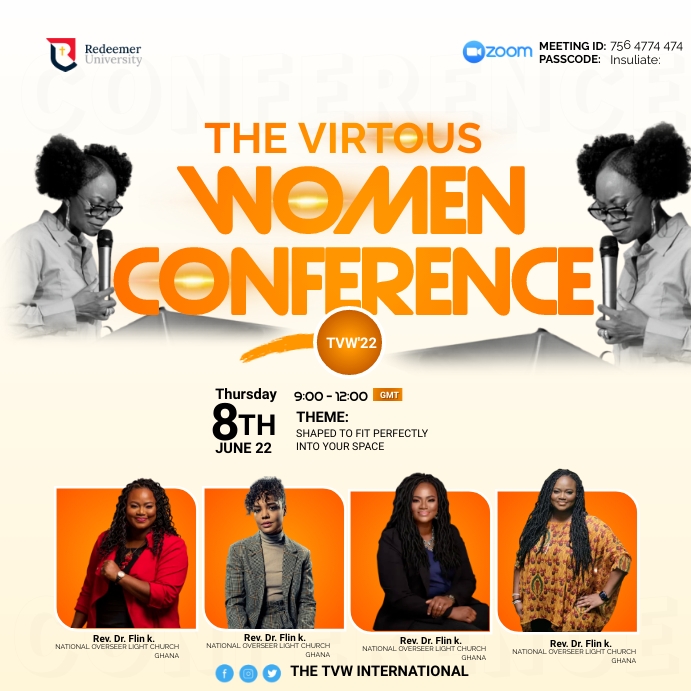 WOMEN CONFERENCE FLYER POSTER 2025 Template PosterMyWall
