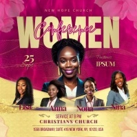 Women Conference Instagram Post template