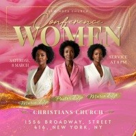 Women Conference Instagram Post Instagram-Beitrag template