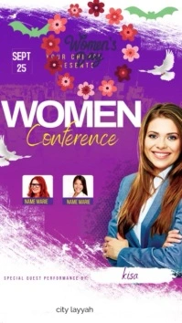 Women Day Reel Instagram template