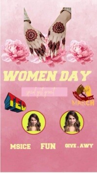 women day Instagram Reel template