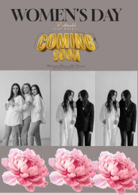 WOMEN DAY A5 template