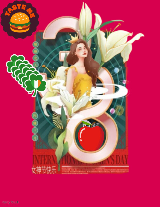 women dy Folheto (US Letter) template