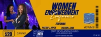 Women Empowerment Ticket Facebook-Cover template