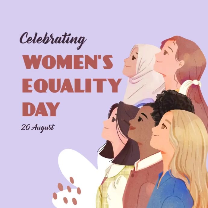 women equality day template | PosterMyWall