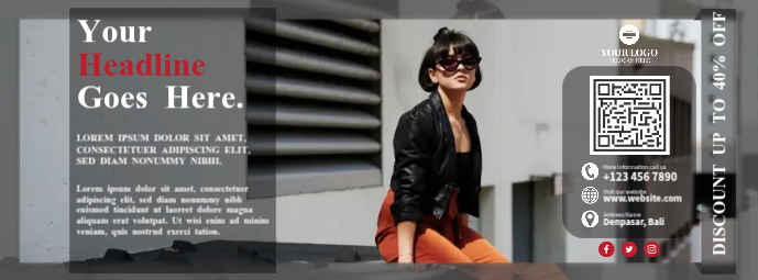 Ad Cover Example Women Fashion Cover Ads Template | PosterMyWall