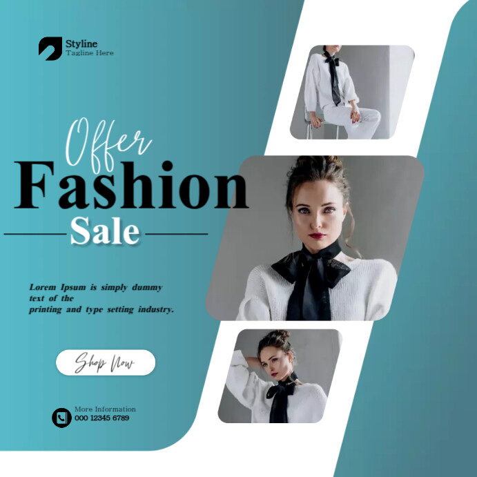 Women Fashion Wear Ads Template | PosterMyWall
